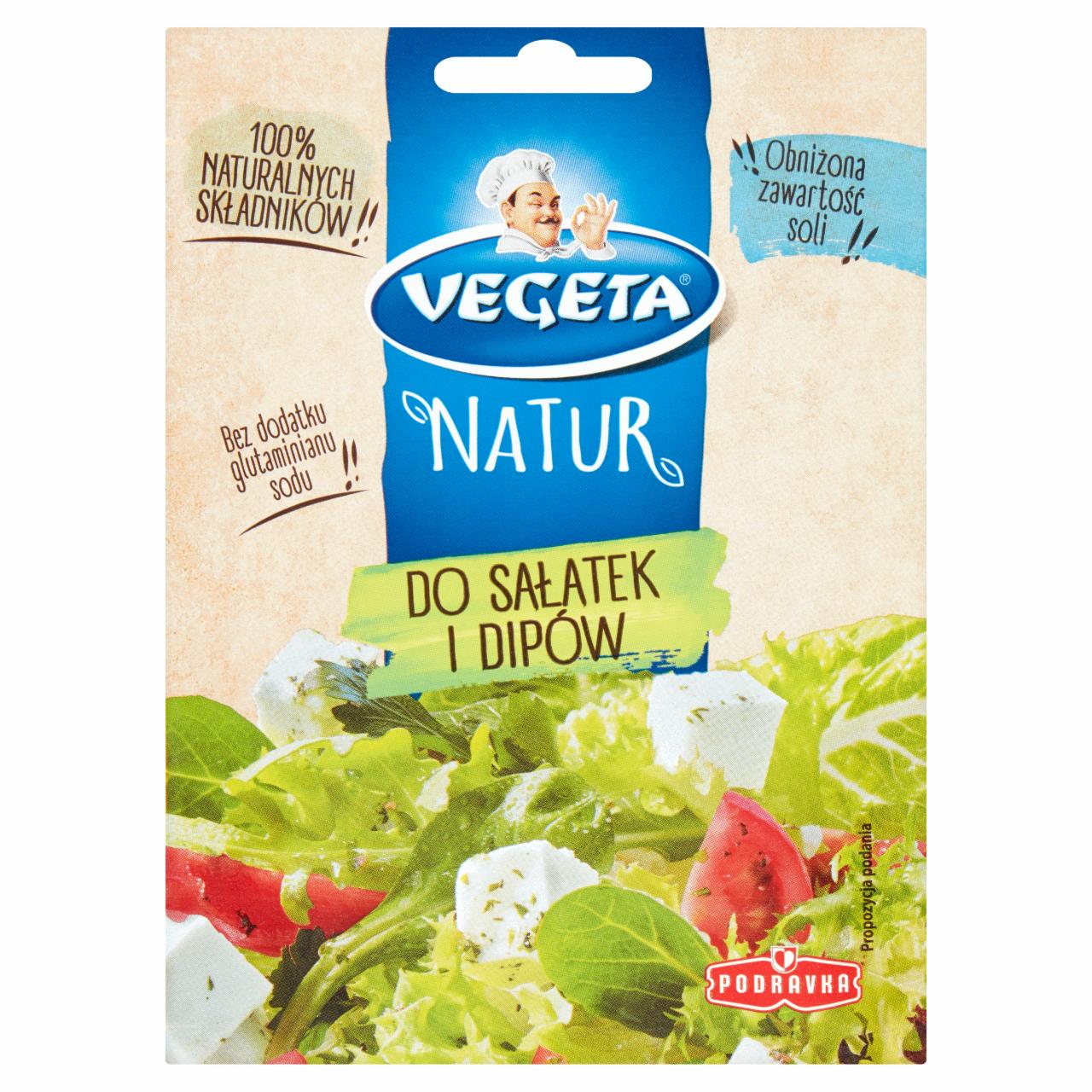 Zdjęcia - Vegeta Natur Mieszanka przyprawowa do sałatek i dipów 20 g