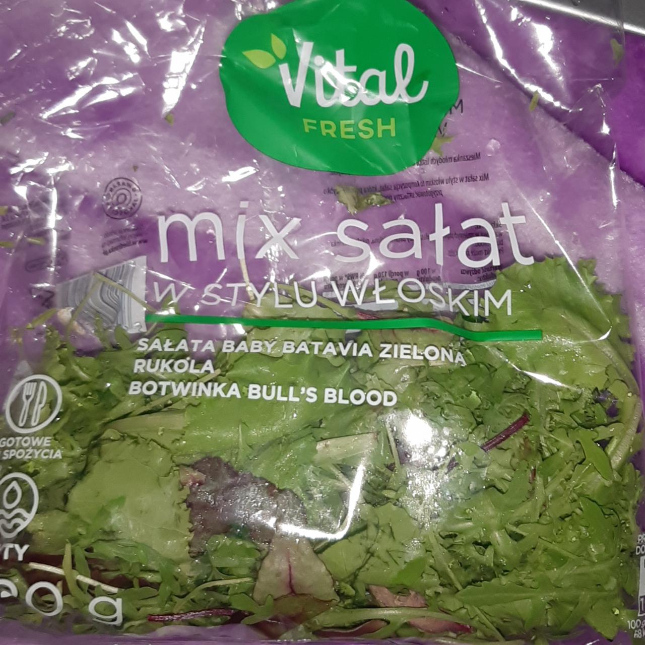 Zdjęcia - Mix sałat w stylu włoskim Vital fresh