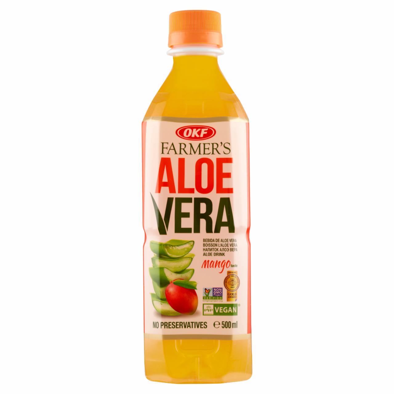 Zdjęcia - Farmer's Aloe Vera Mango Napój z aloesu OKF