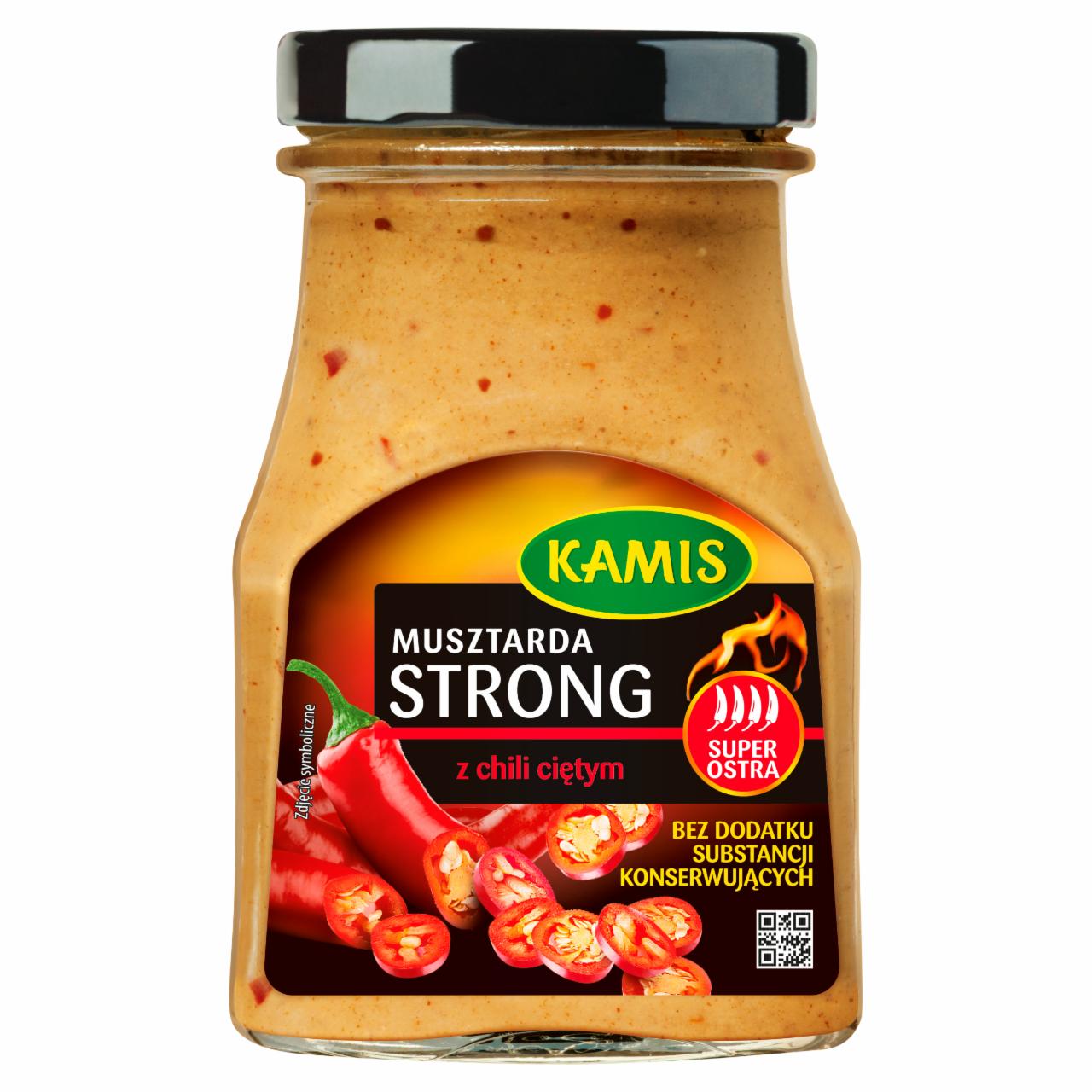 Zdjęcia - Kamis Strong Musztarda 185 g