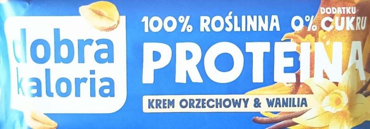 Zdjęcia - 100% roślinna proteina Krem orzechowy & wanilia Dobra Kaloria