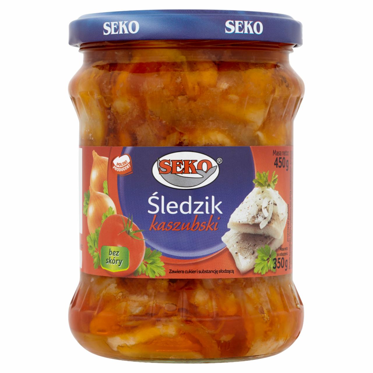 Zdjęcia - Seko Śledzik kaszubski 450 g