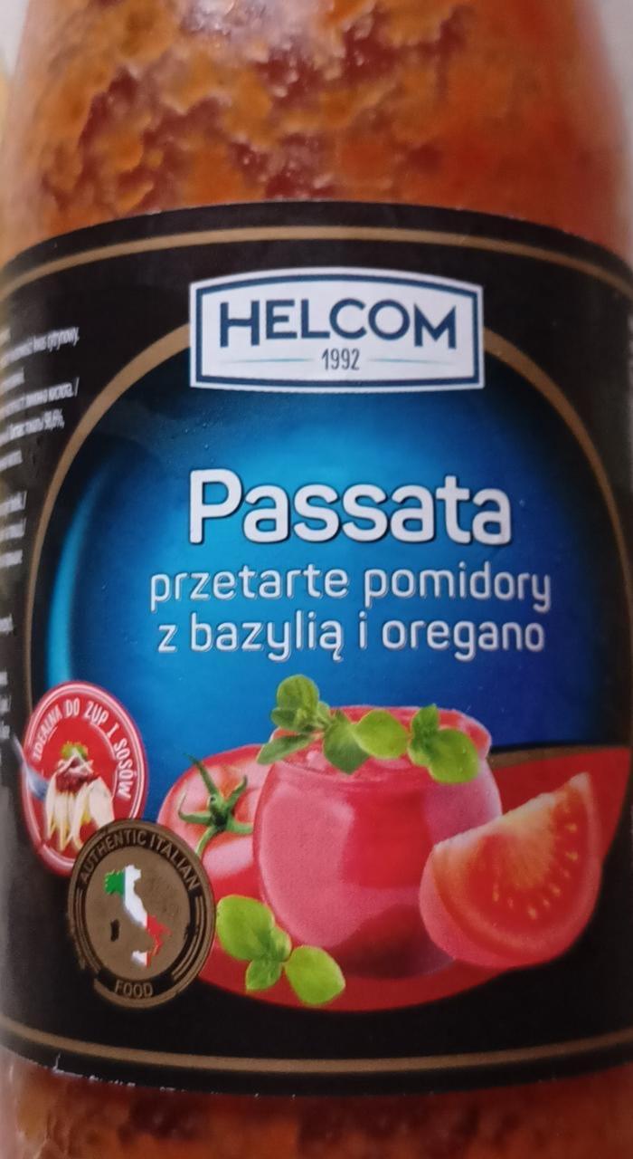 Zdjęcia - Passata przetarte pomidory z bazylią i oregano Helcom