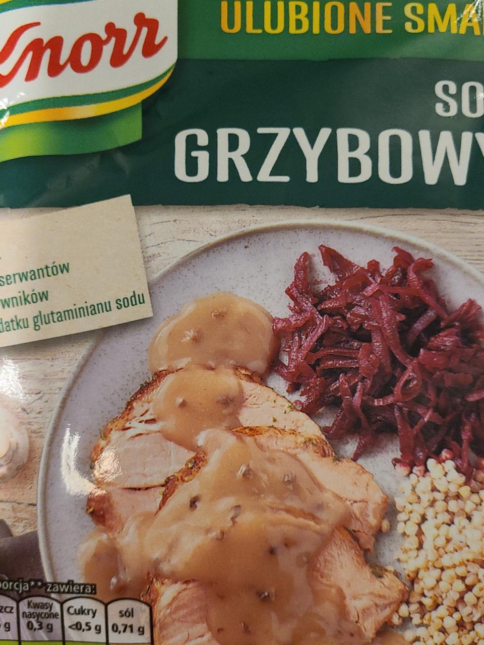 Zdjęcia - Sos grzybowy Knorr