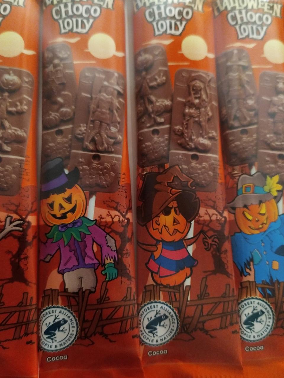 Zdjęcia - Halloween choco lolly Lidl