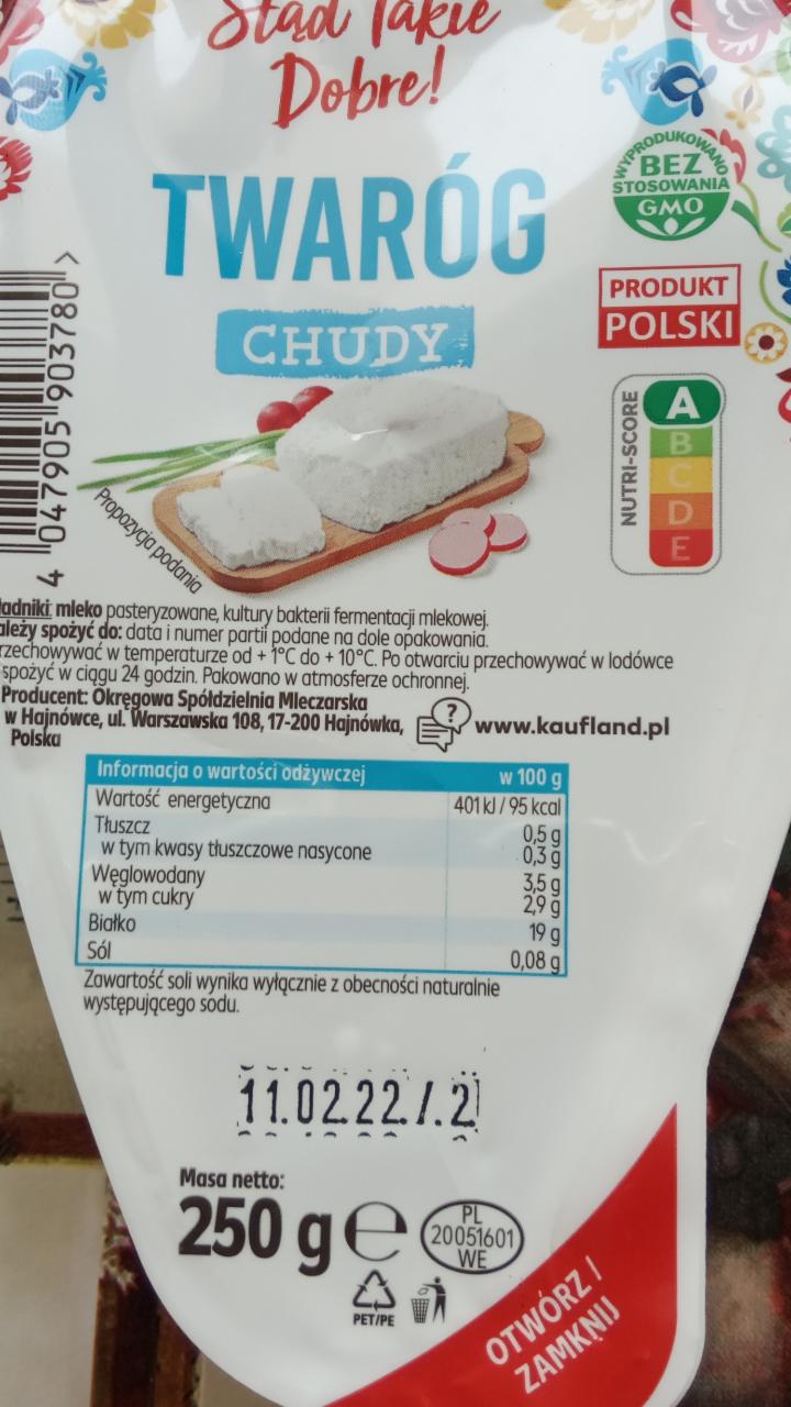 Zdjęcia - Twaróg chudy Stąd takie dobre!