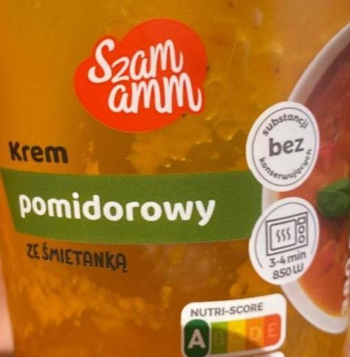 Zdjęcia - Krem pomidorowy ze śmietanką Szam amm