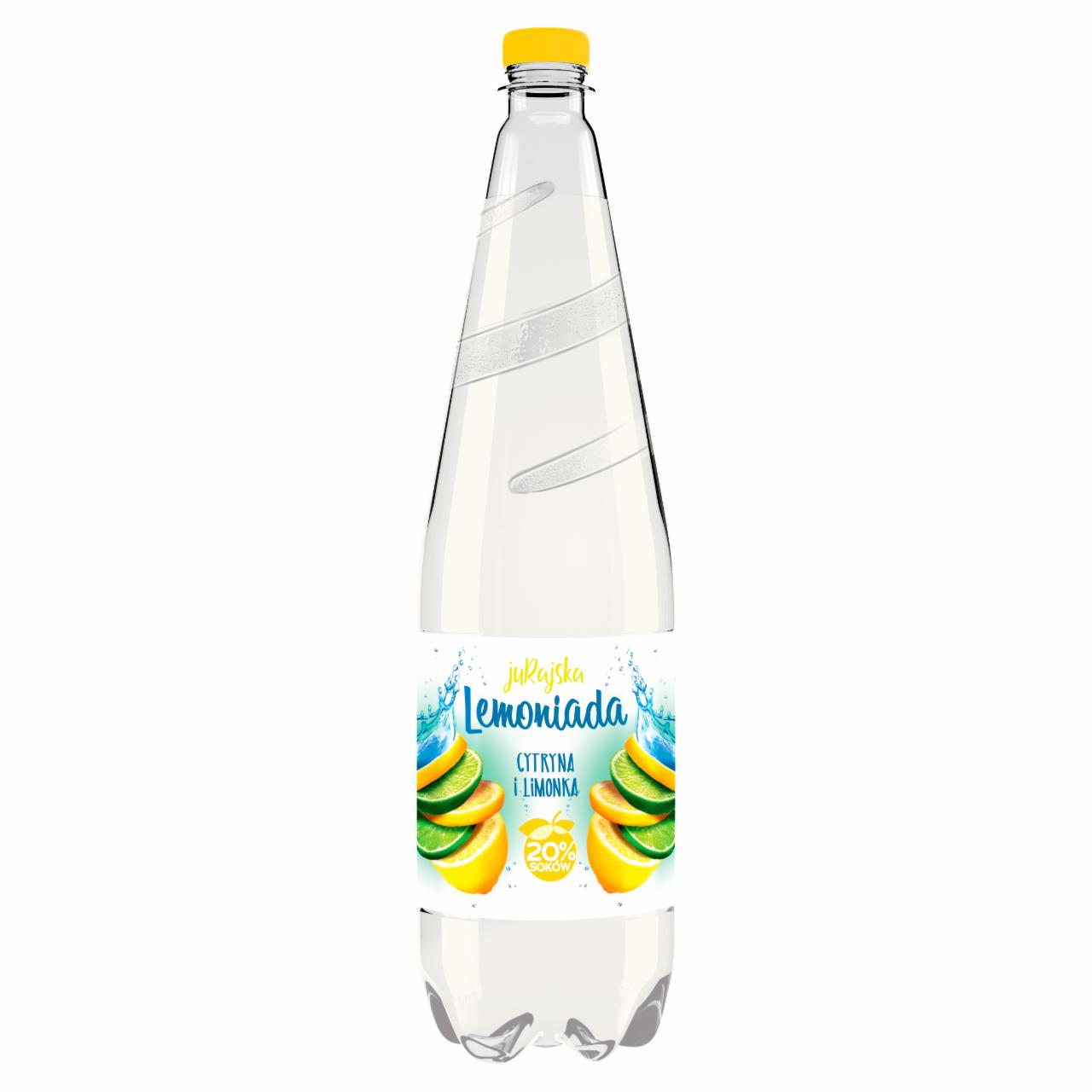 Zdjęcia - Jurajska Lemoniada cytryna limonka 1,25 l