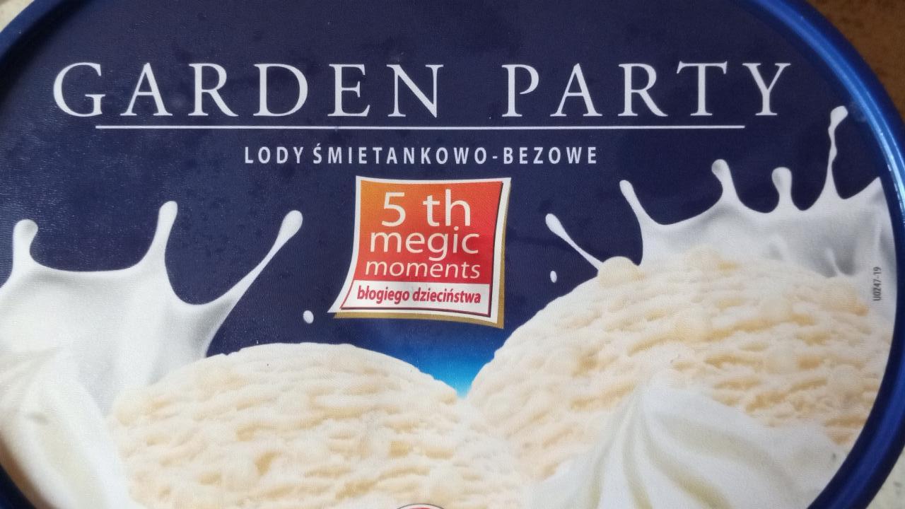 Zdjęcia - Garden party lody śmietankowo bezowe Ice-mastry