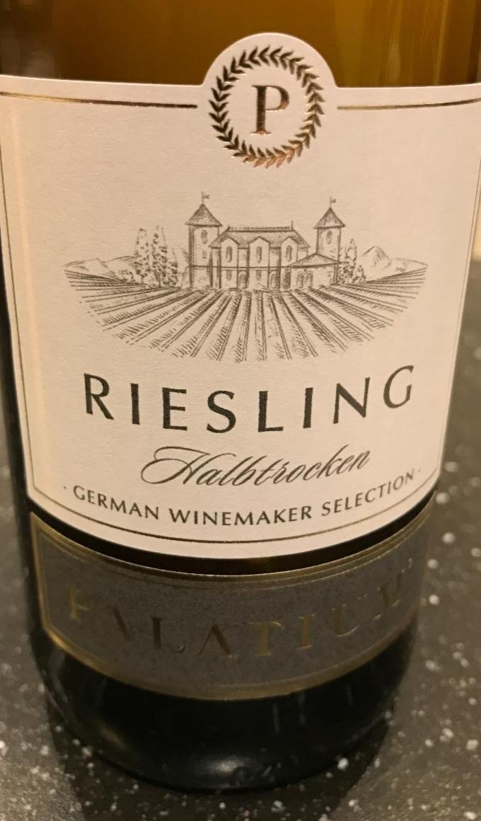 Zdjęcia - Riesling Halbtrocken Palatium 11,5% wino białe