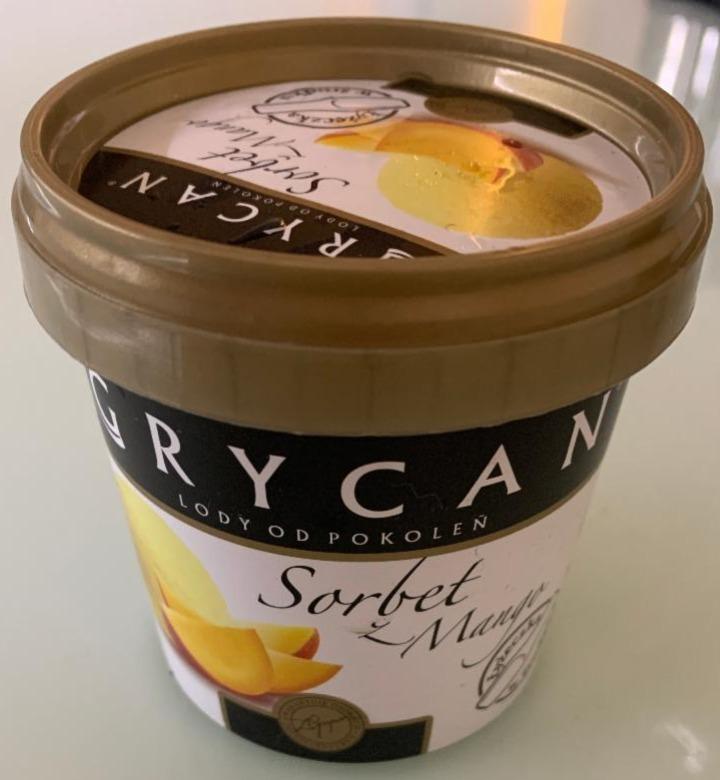 Zdjęcia - Grycan Sorbet z mango 125 ml