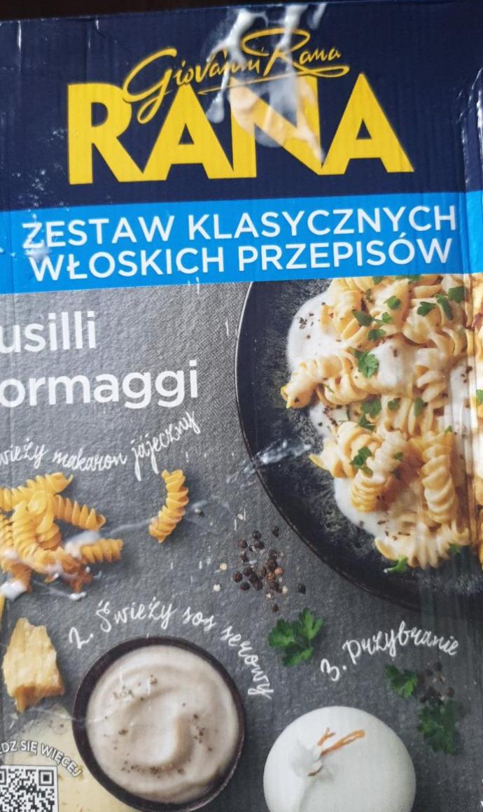 Zdjęcia - fusilli Formaggi RANA