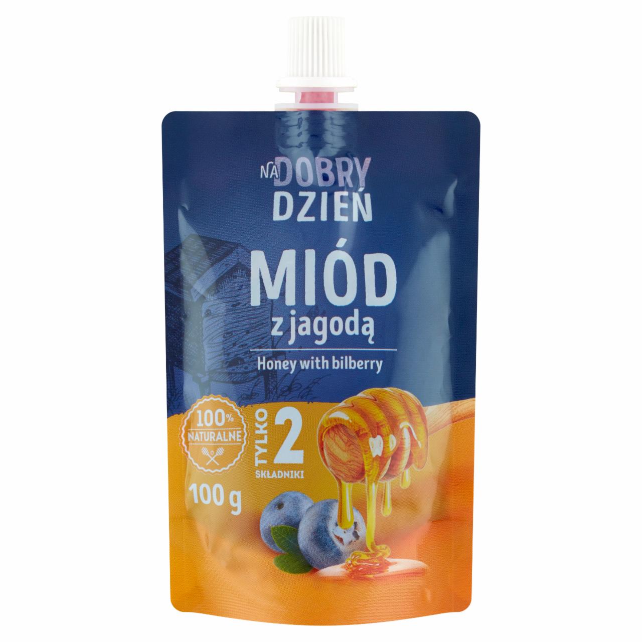 Zdjęcia - Pszczelarz Kozacki Na Dobry Dzień Miód z jagodą 100 g