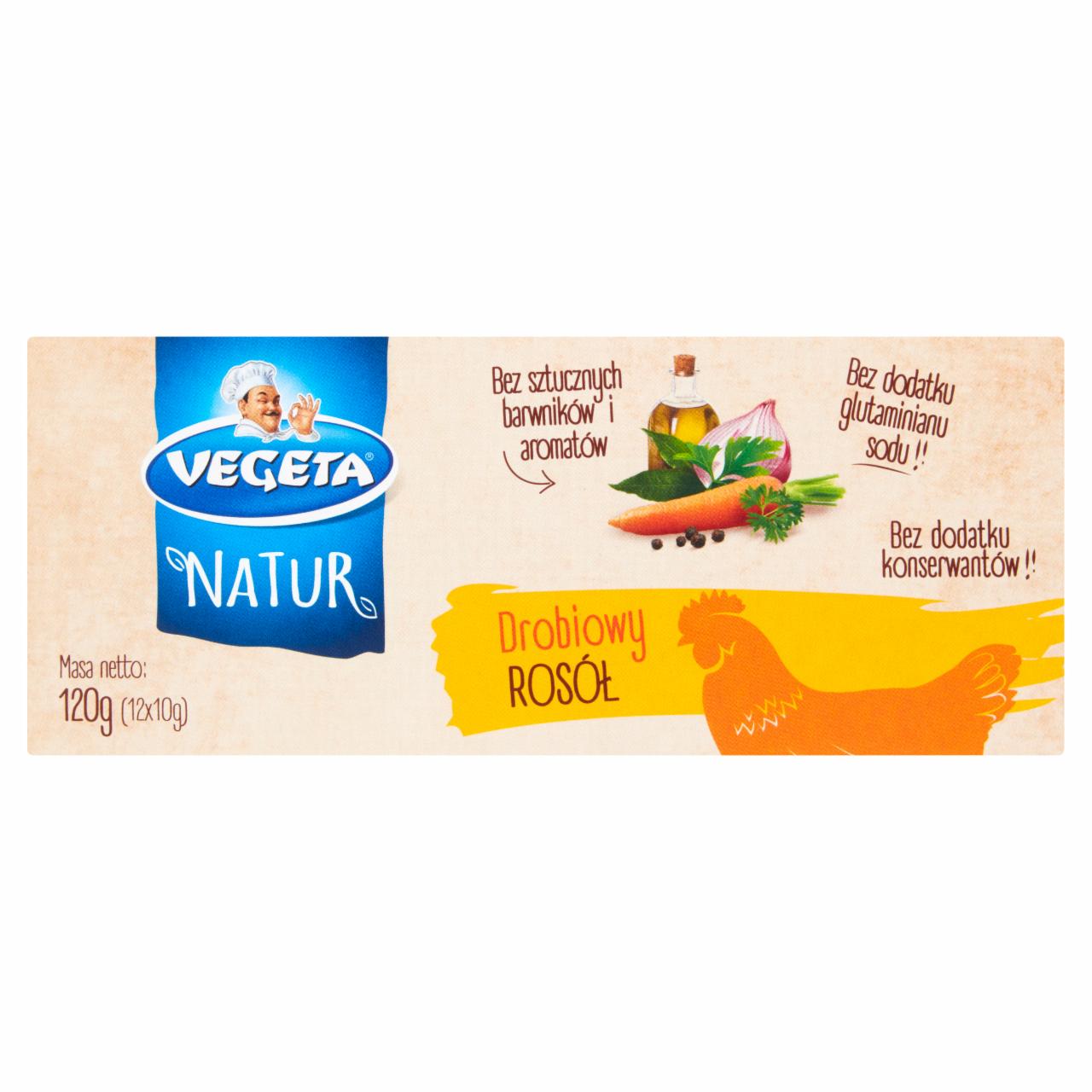 Zdjęcia - Vegeta Natur Rosół drobiowy 120 g (12 x 10 g)