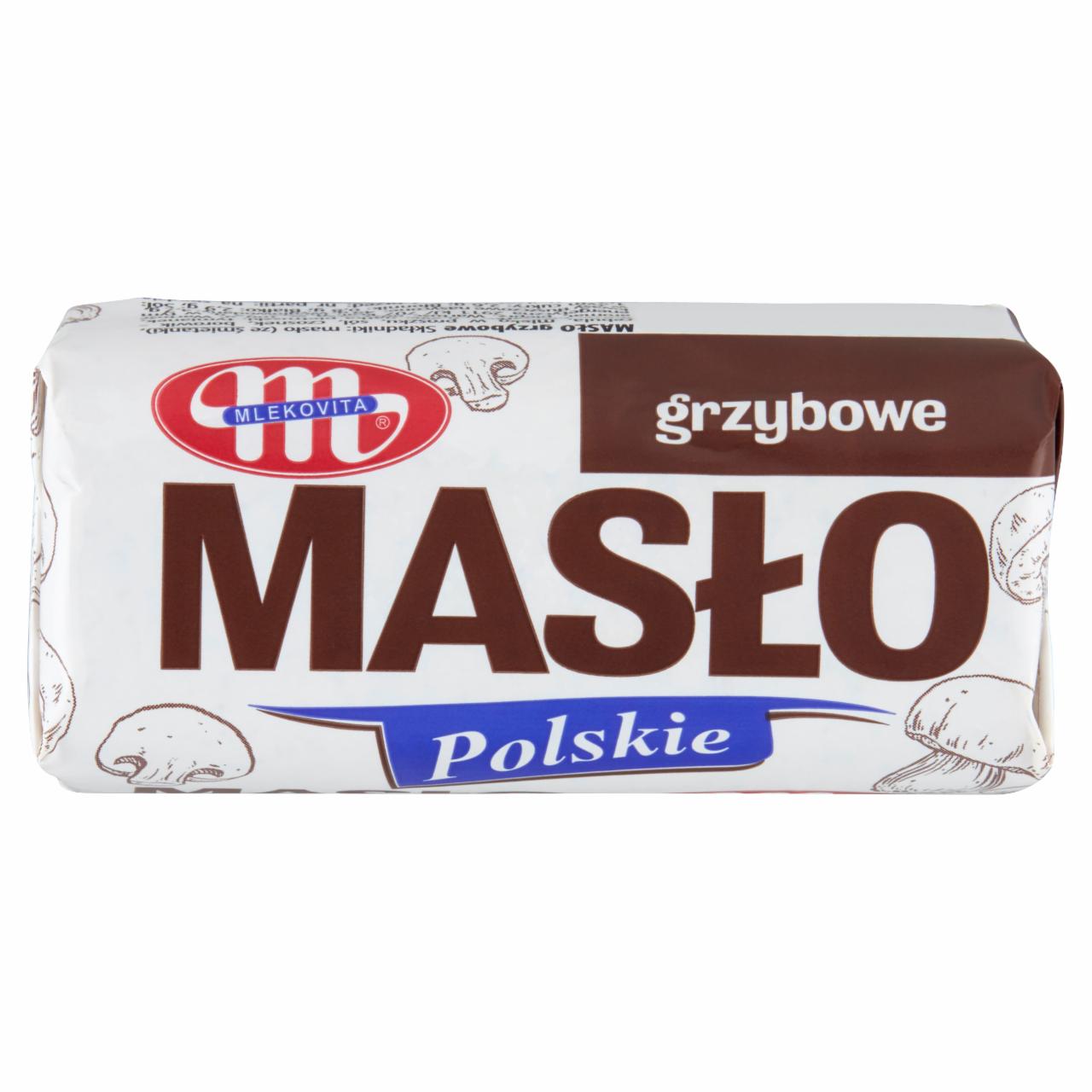 Zdjęcia - Mlekovita Masło Polskie grzybowe 80 g