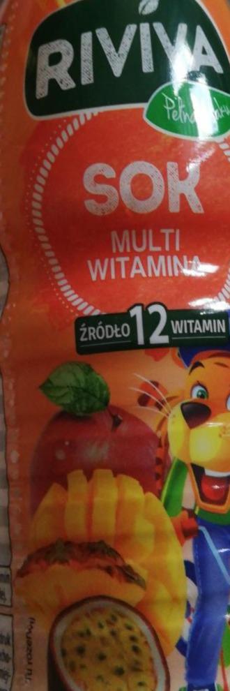 Zdjęcia - Sok Riviva multivitamina