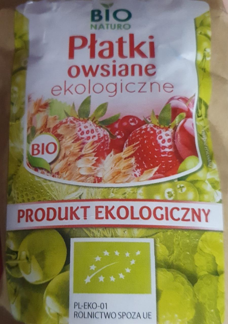 Zdjęcia - Płatki owsiane ekologiczne Bio naturo