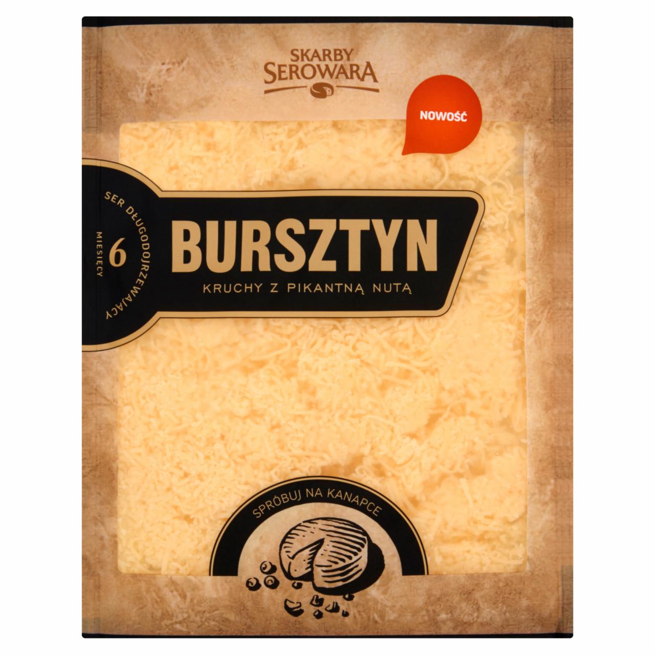 Zdjęcia - Skarby Serowara Ser Bursztyn tarty 100 g