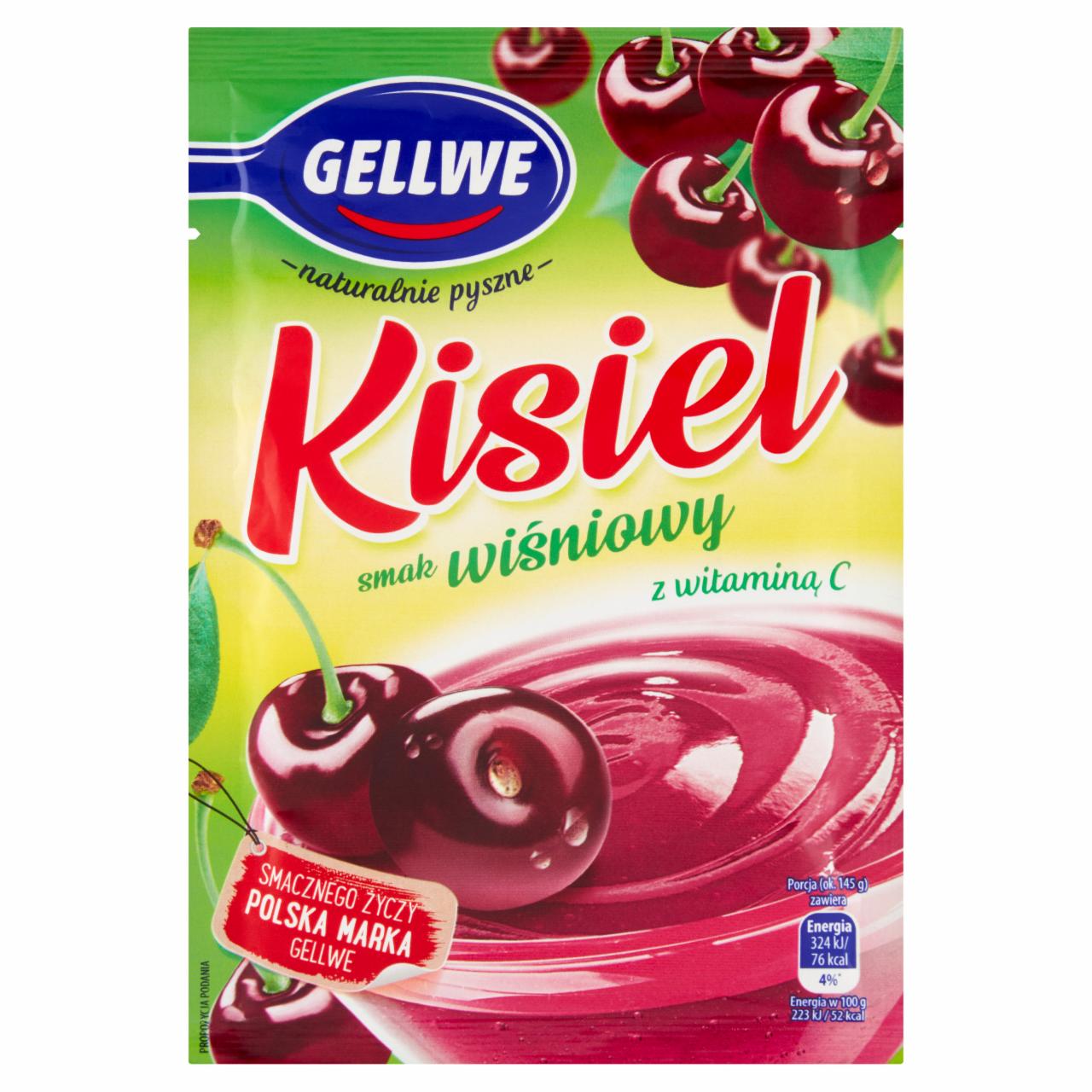 Zdjęcia - Gellwe Kisiel smak wiśniowy 38 g