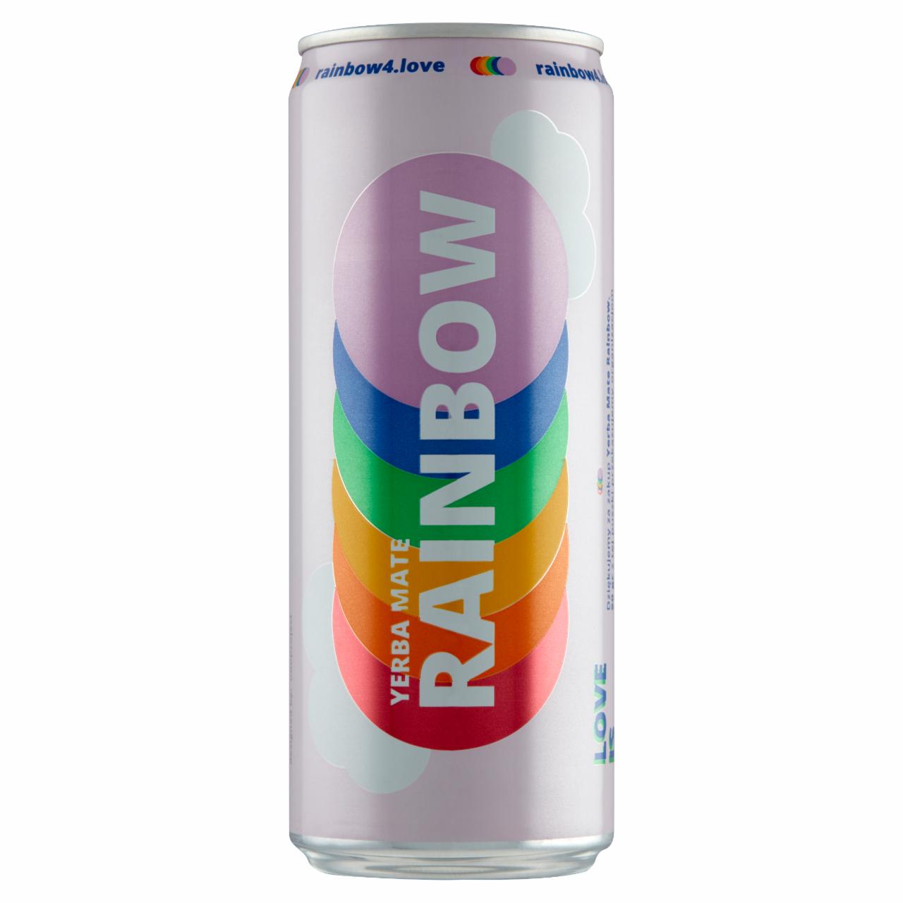 Zdjęcia - Yerba Mate Rainbow Gazowany napój z naturalnym ekstraktem yerba mate 330 ml