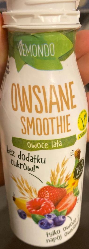 Zdjęcia - Owsiane smoothie owoce lata Vemondo