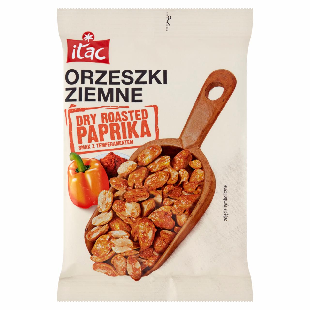 Zdjęcia - Itac Orzeszki ziemne prażone o smaku paprykowym 80 g