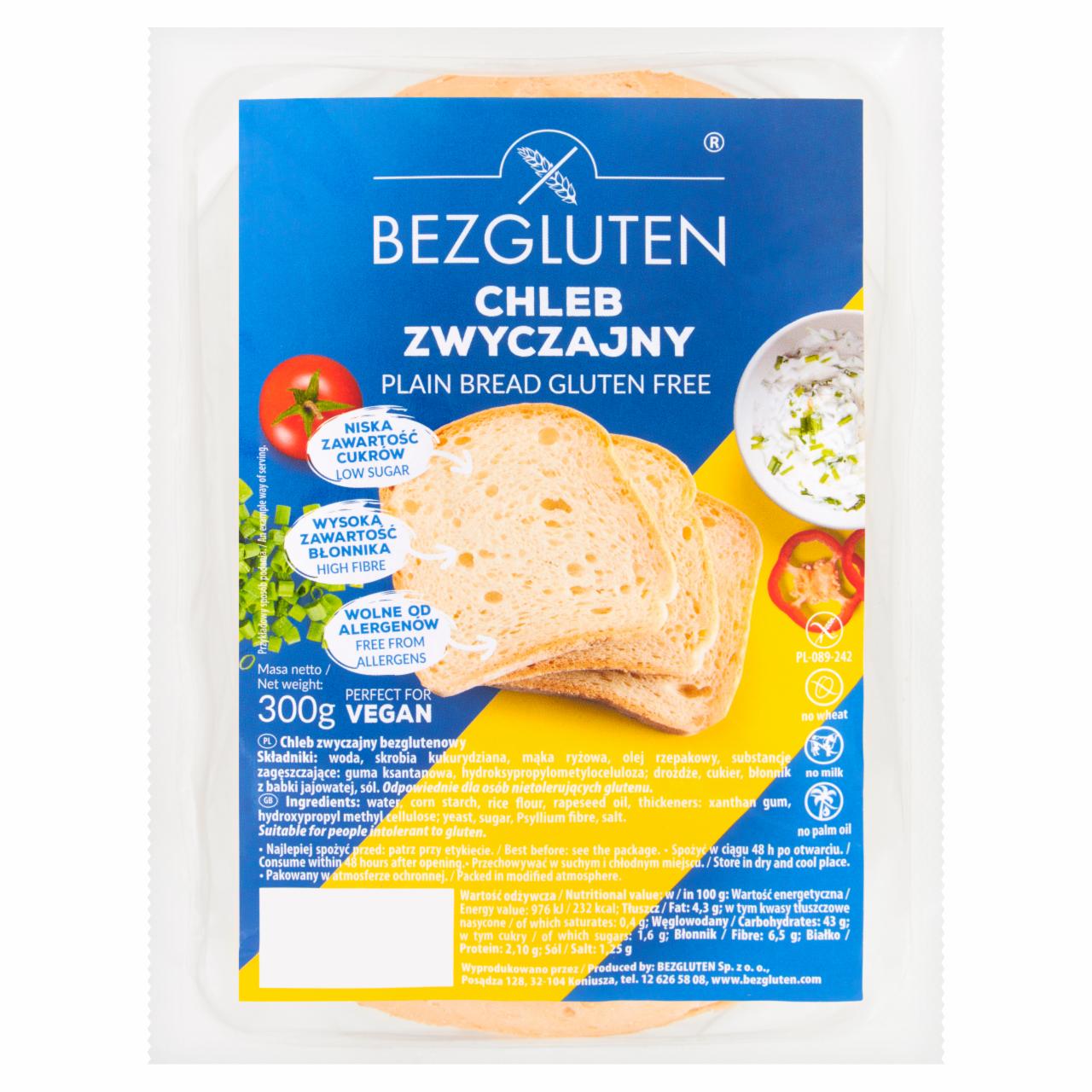 Zdjęcia - Bezgluten Chleb zwyczajny 300 g