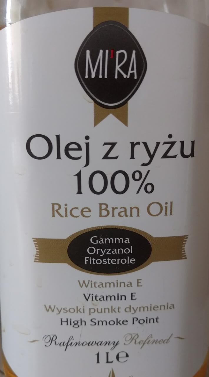 Zdjęcia - Mi'ra Olej z ryżu 100%