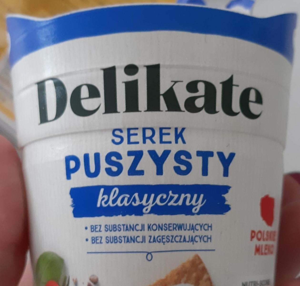 Zdjęcia - Serek Puszysty klasyczny Delikate