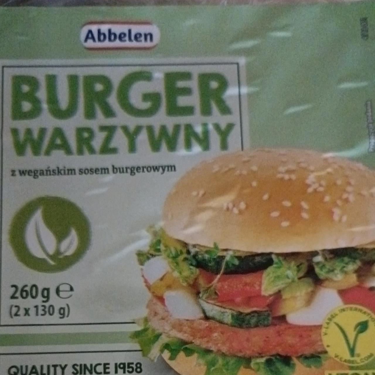 Zdjęcia - Burger warzywny Abbelen