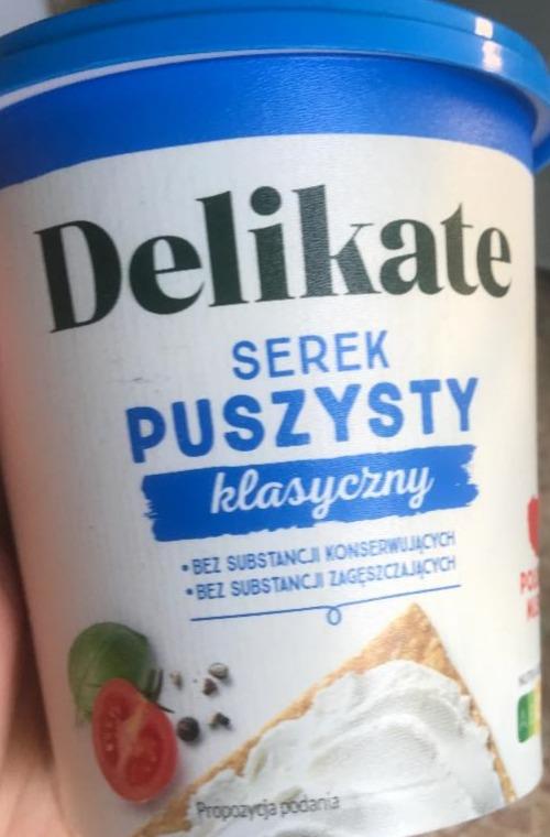 Zdjęcia - Serek puszysty klasyczny Delikate