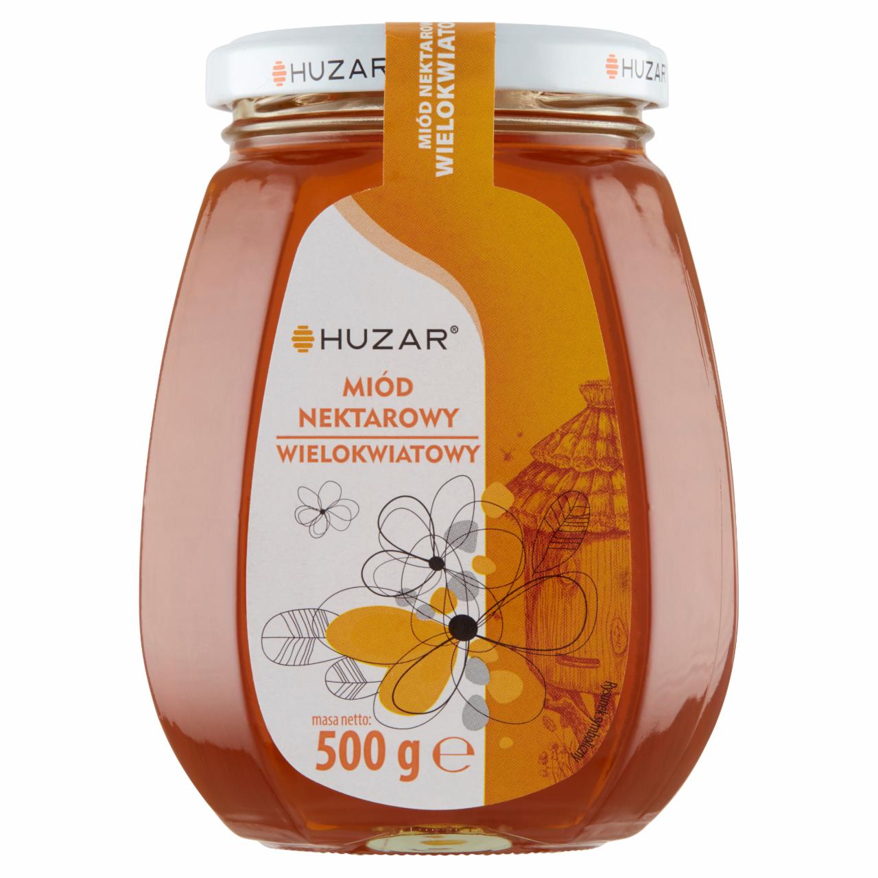 Zdjęcia - Huzar Miód nektarowy wielokwiatowy 500 g