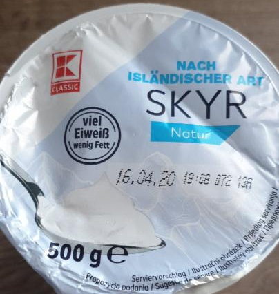 Zdjęcia - Skyr natur K-Classic