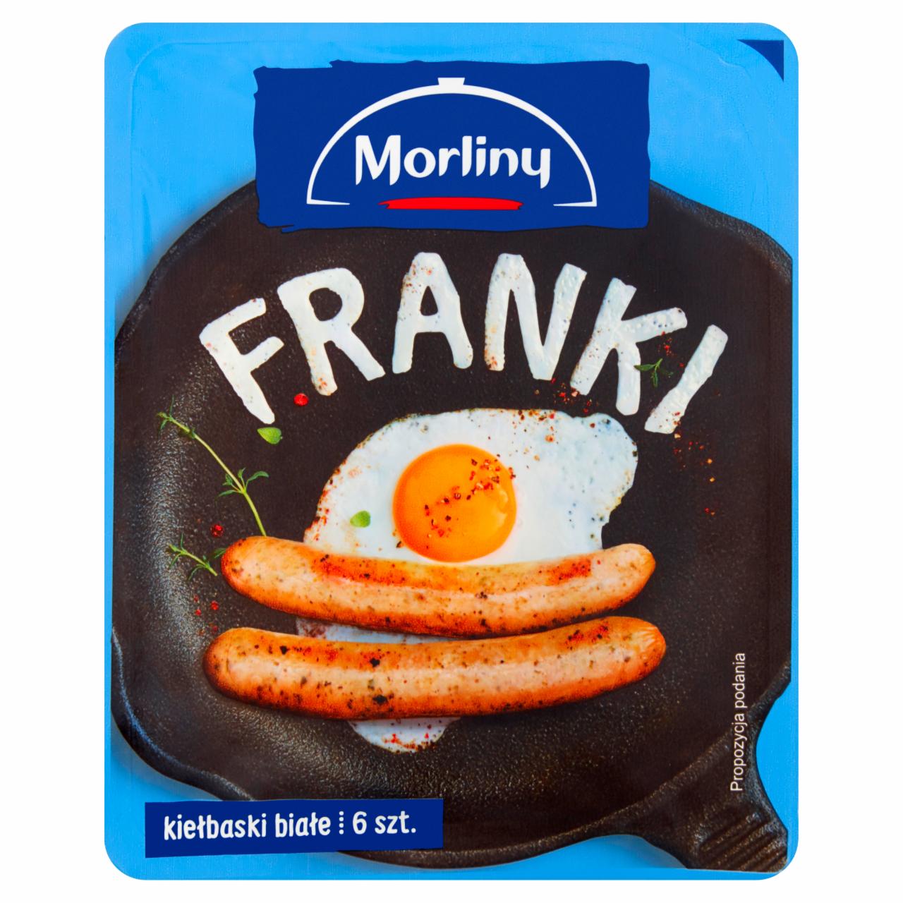 Zdjęcia - Morliny Franki Kiełbaski białe 240 g (6 sztuk)