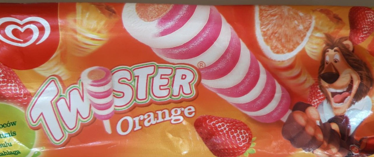 Zdjęcia - twister orange Algida