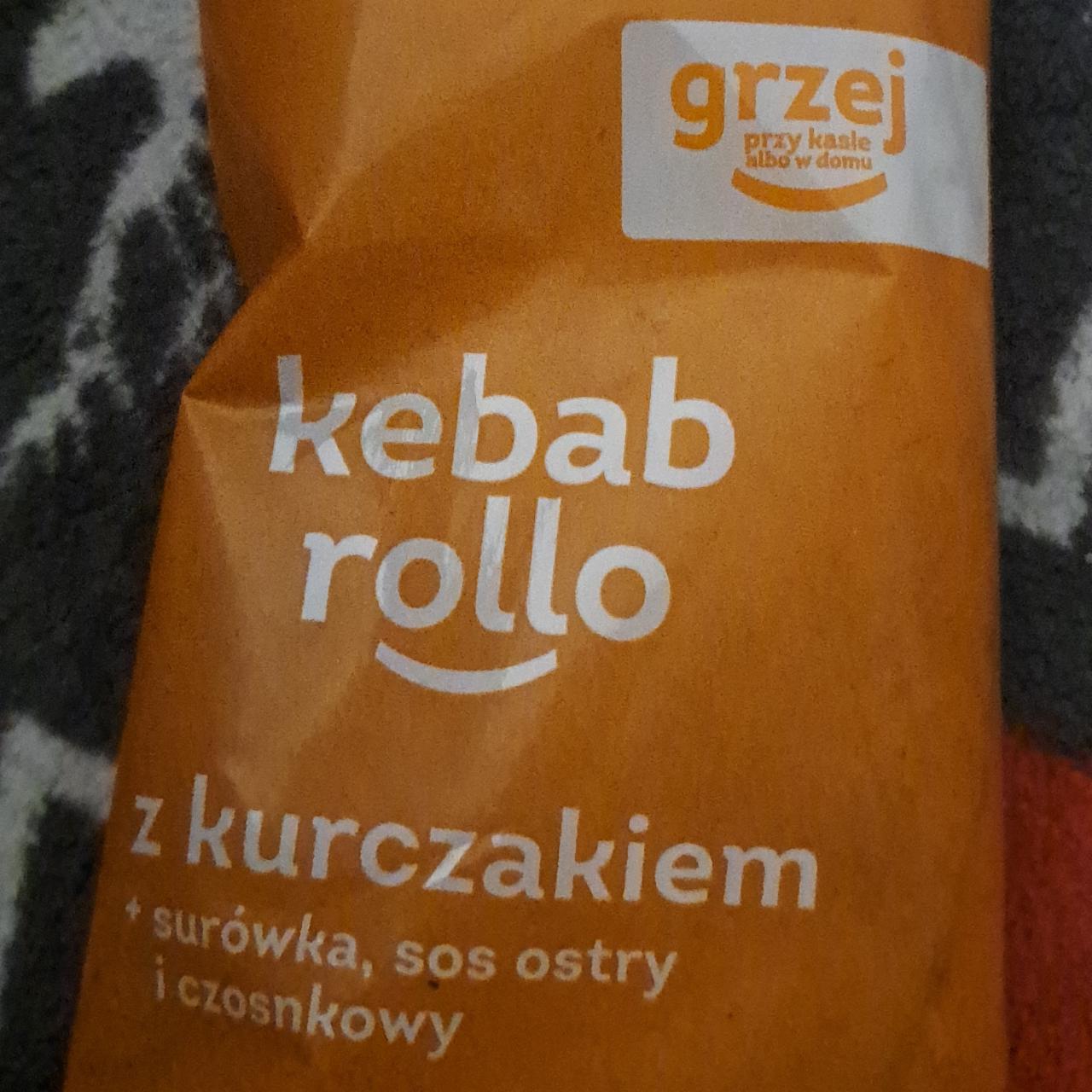 Zdjęcia - Kebab rollo z kurczakiem Żabka