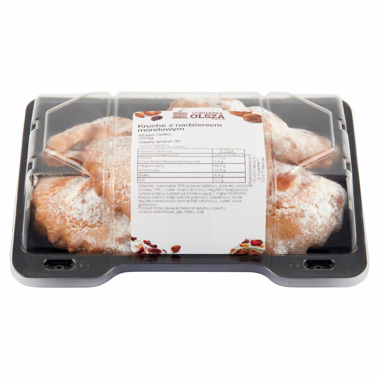 Zdjęcia - Kruche z nadzieniem morelowym 250 g