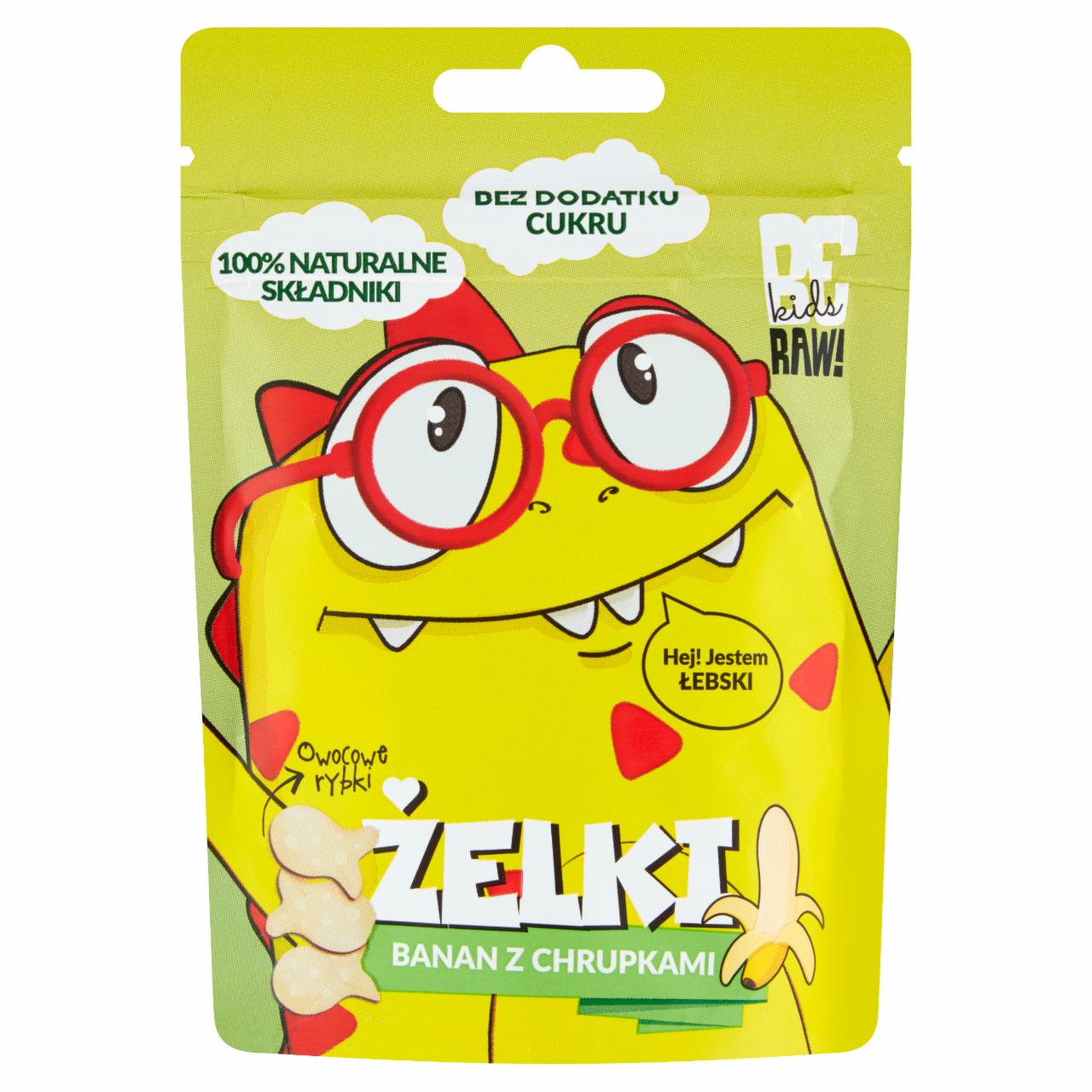 Zdjęcia - Be Raw! Kids Żelki banan z chrupkami 35 g