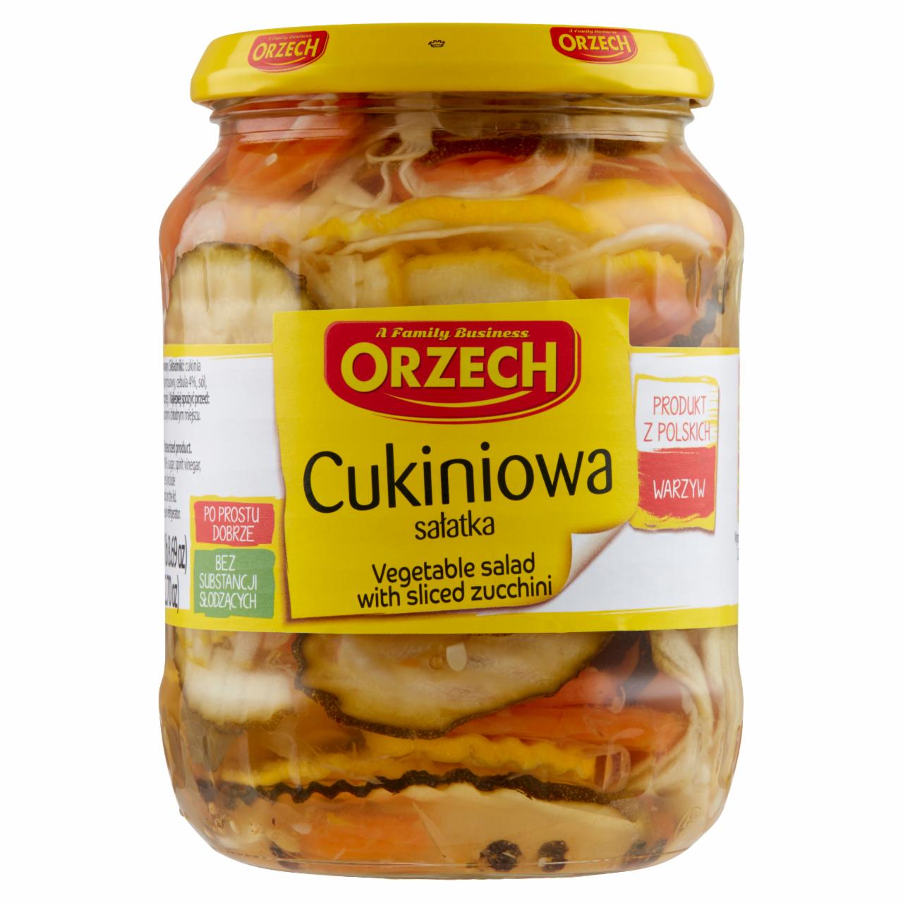 Zdjęcia - Cukiniowa sałatka 700 g Orzech