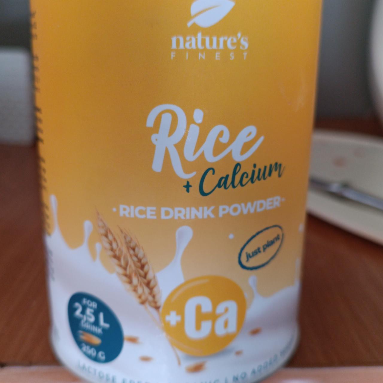 Zdjęcia - rice + calcium nature's finest