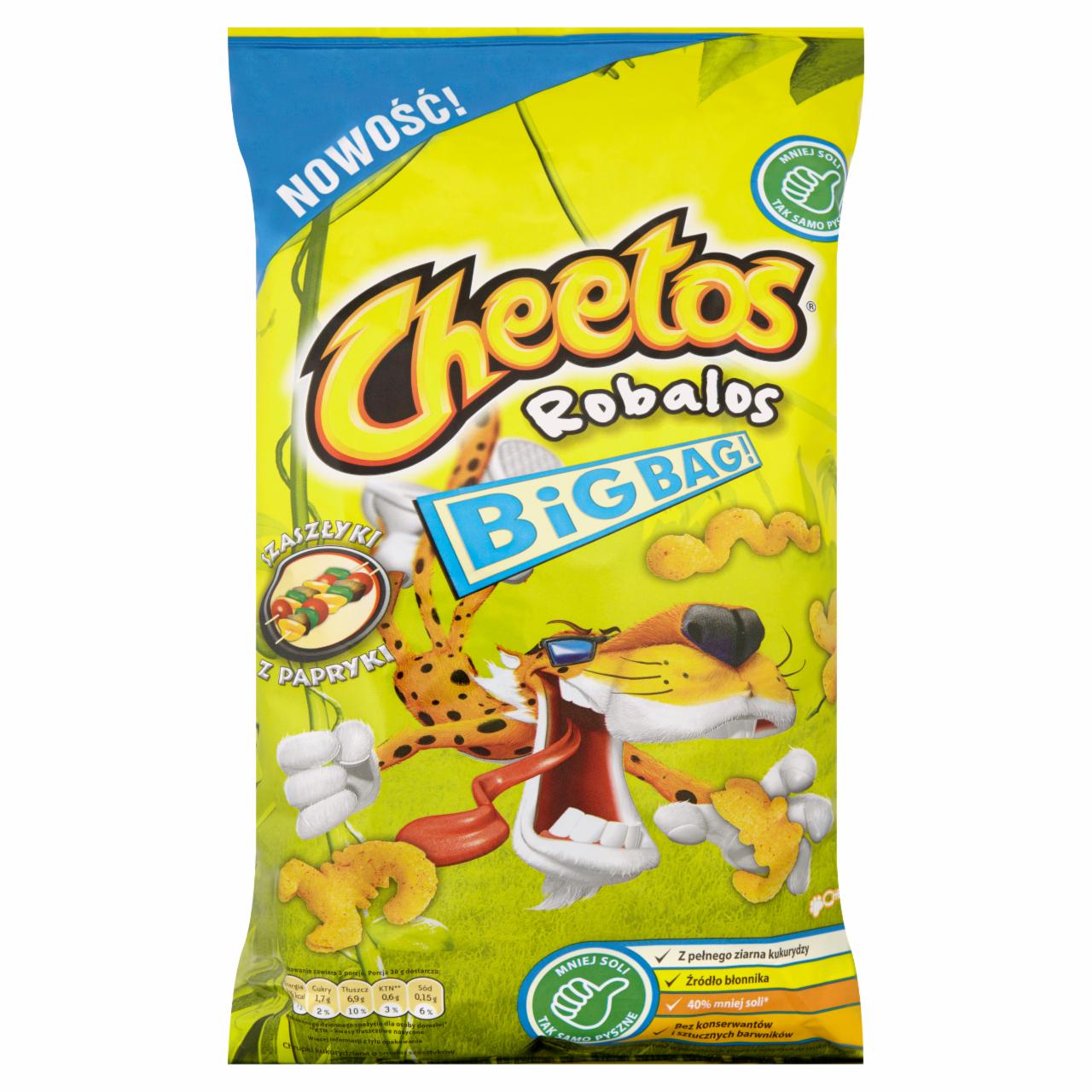 Zdjęcia - Cheetos Robalos Chrupki kukurydziane o smaku szaszłyków 90 g