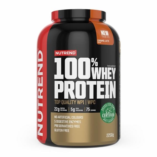 Zdjęcia - 100% whey protein caramel latte Nutrend