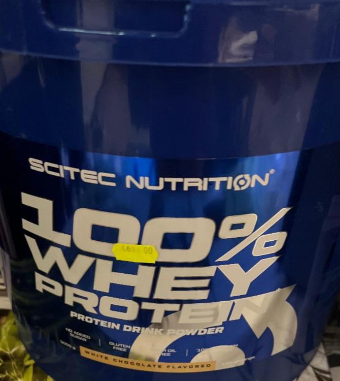 Zdjęcia - 100% whey protein white chocolate Scitec