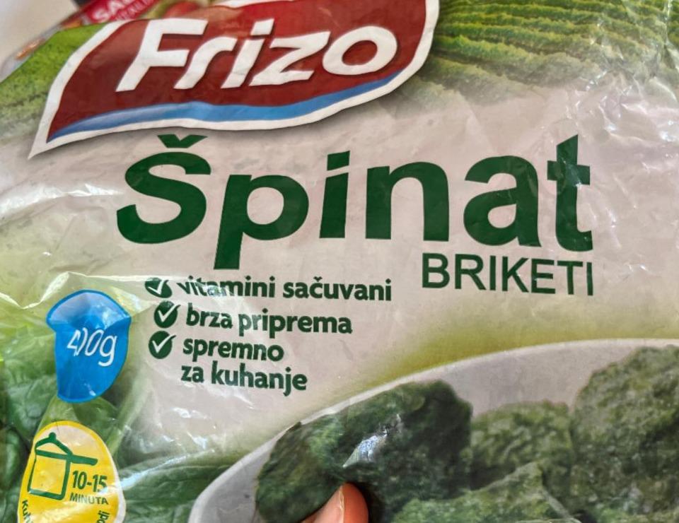 Zdjęcia - Spinat briketi Frizo