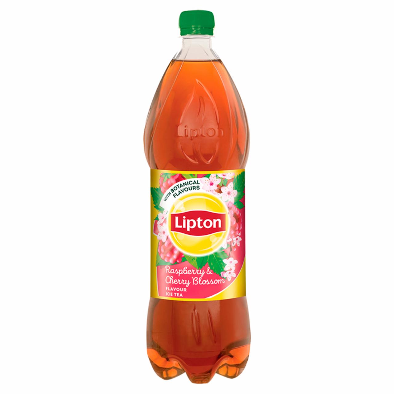 Zdjęcia - Lipton Ice Tea Raspberry & Cherry Blossom Napój niegazowany 1 l