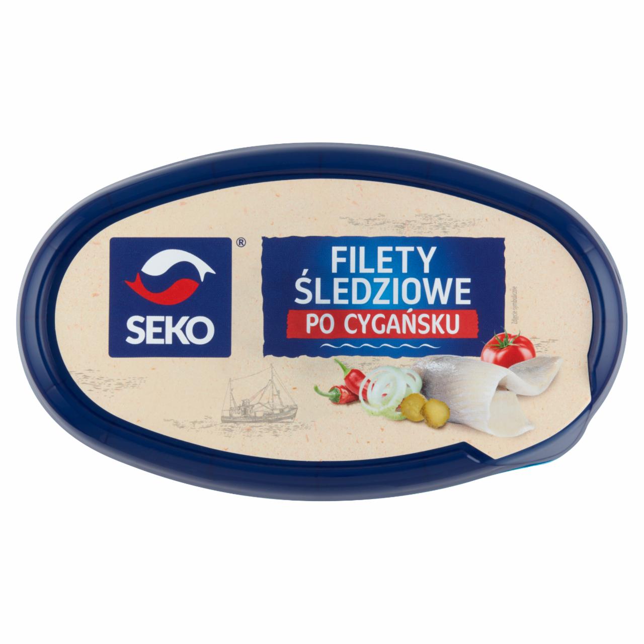 Zdjęcia - Seko Filety śledziowe po cygańsku 250 g