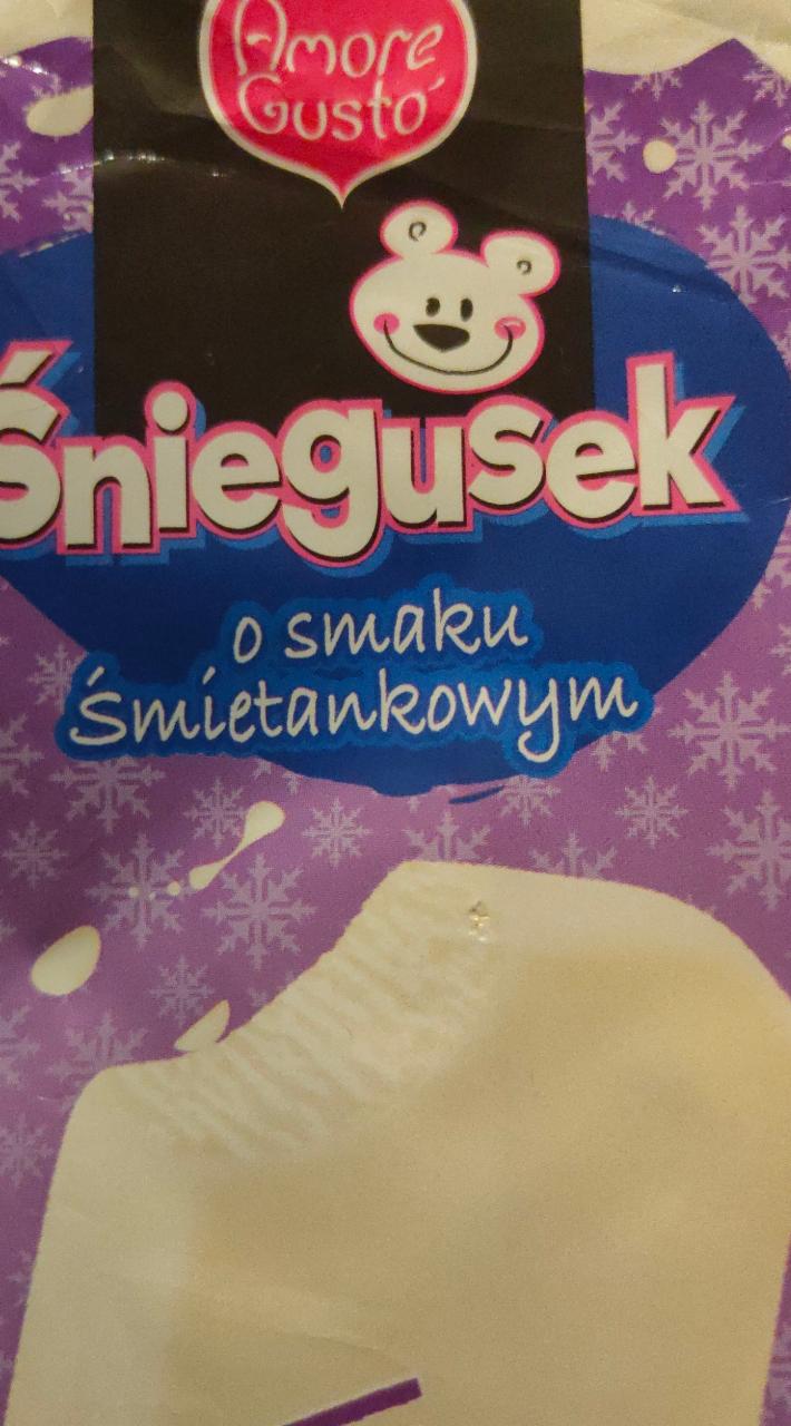 Zdjęcia - Amore Gusto Śniegusek o smaku śmietankowym