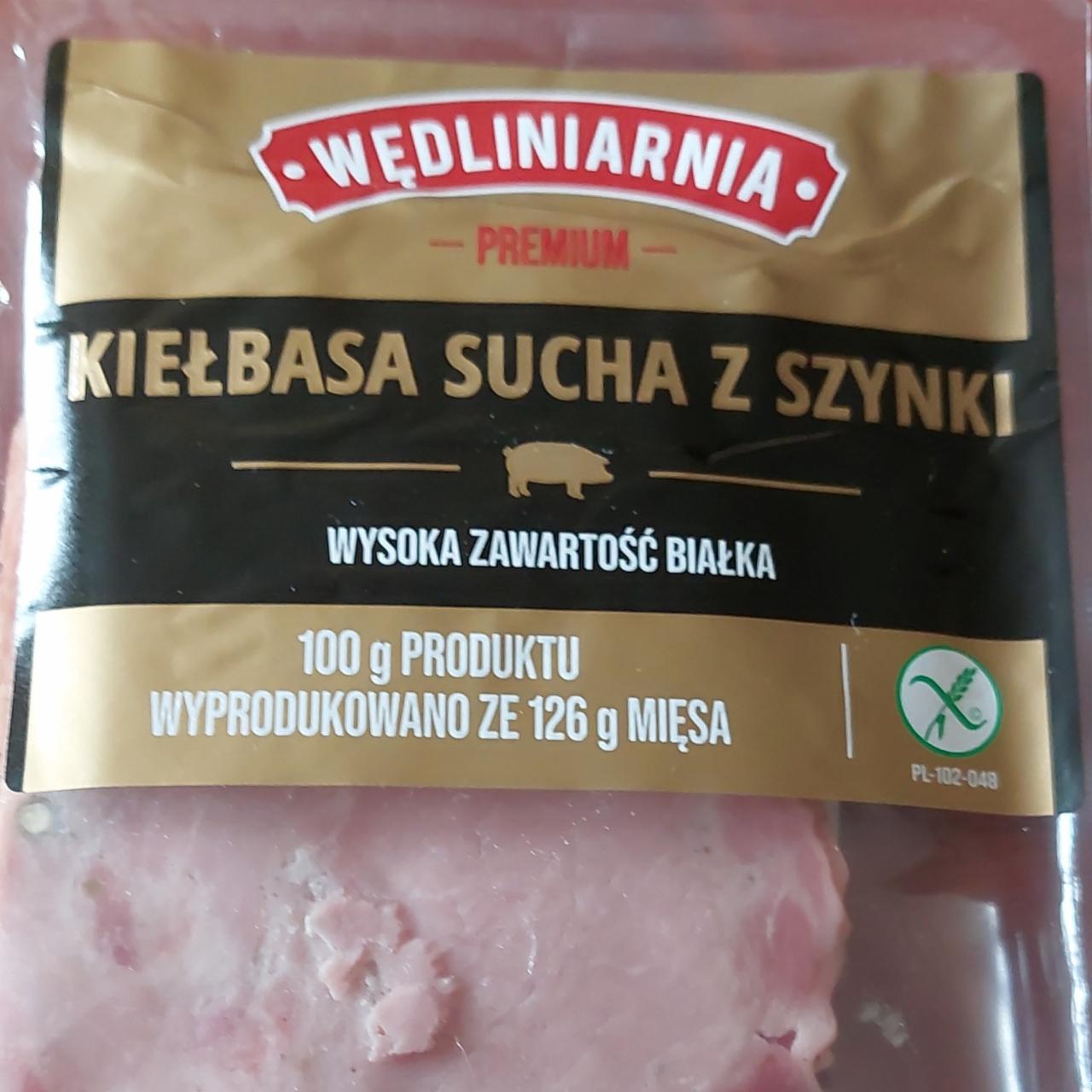 Zdjęcia - Kiełbasa sucha z szynki Wędliniarnia