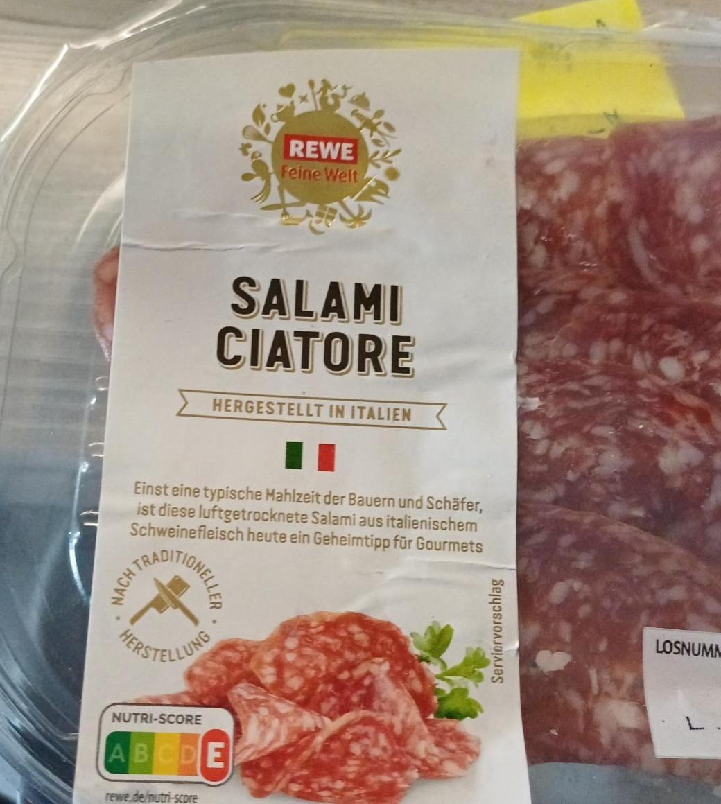 Zdjęcia - Salami Ciatore REWE Feine Welt