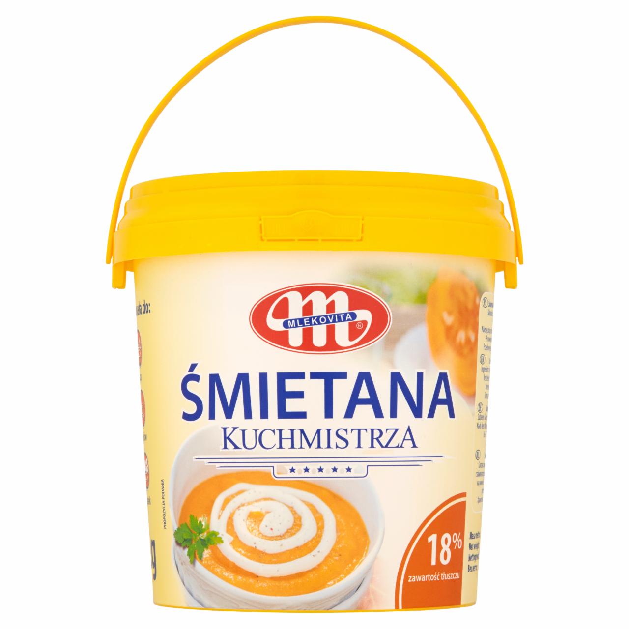 Zdjęcia - Mlekovita Horeca Line Śmietana Kuchmistrza 18% 1 kg